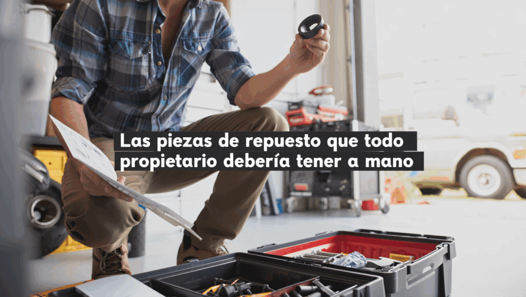 Las piezas de repuesto que todo propietario debería tener a mano